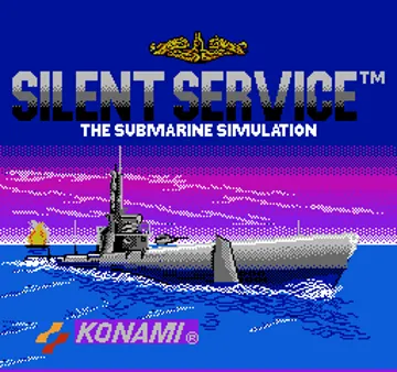 Silent Service (USA) (Rev 1) screen shot title